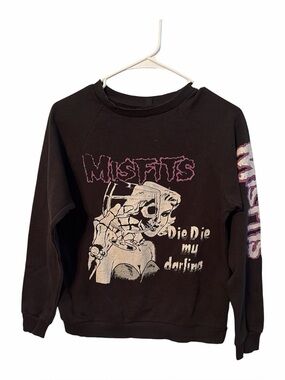 Topshop X And Finally Misfits Die Die My Darling Rare Crewneck Size 2/XS